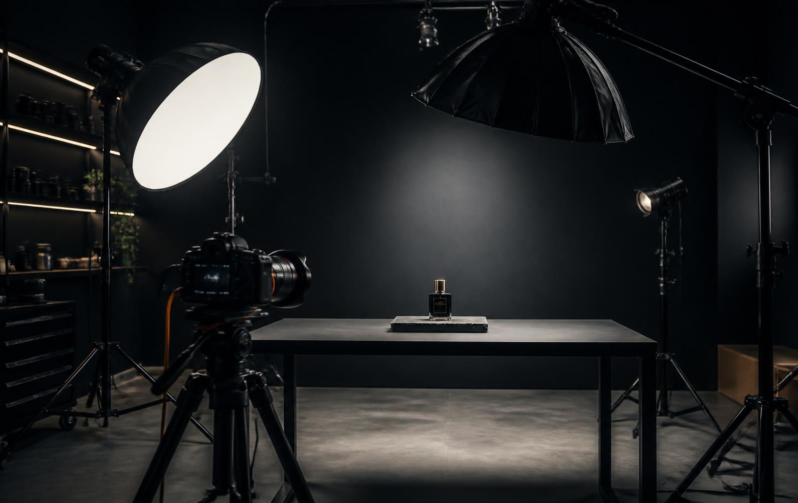 Studio Emergence — plateau de prise de vue publicitaire d'Alain Besombes